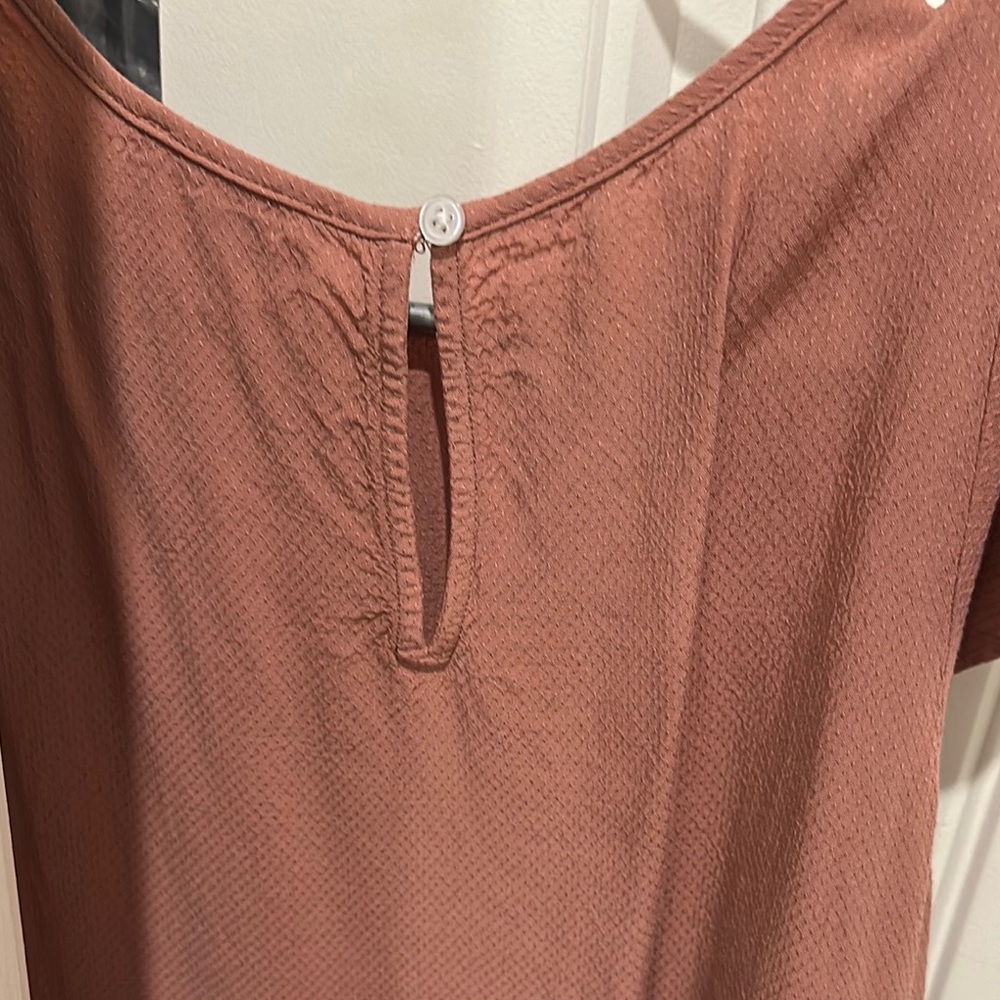 Women's Rust Pink Top - Picture 3 of 4